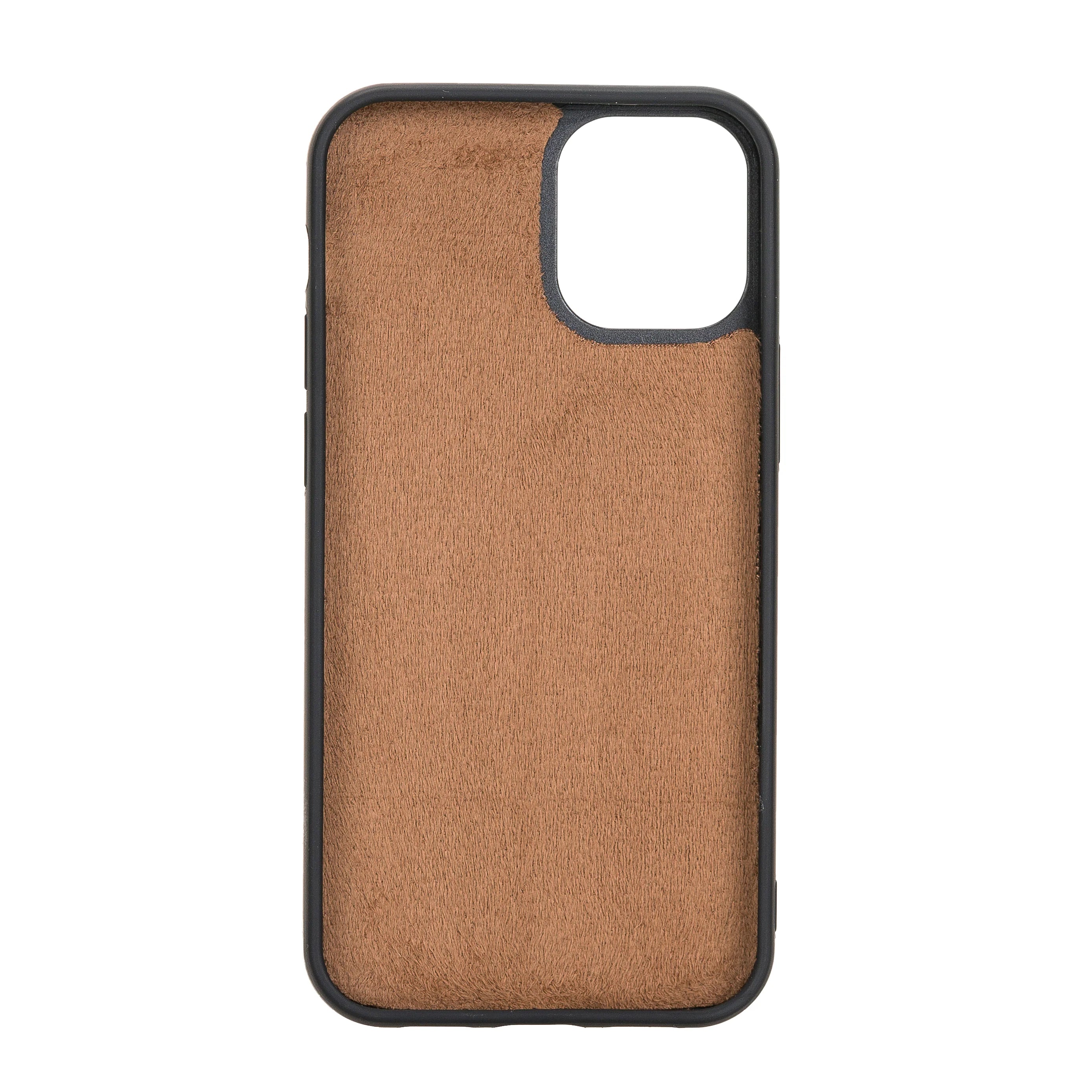 Liluri iPhone 12 Mini Detachable Genuine Leather Wallet Case