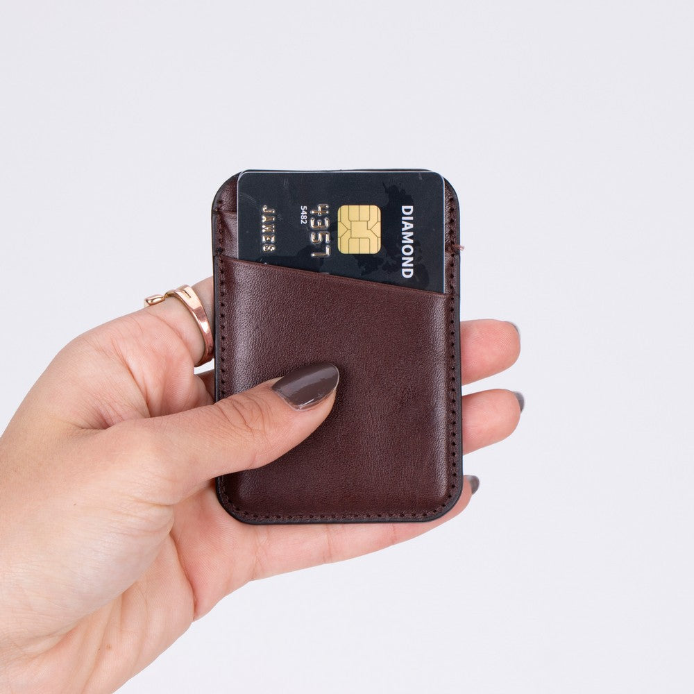 Maggy Fit CC Genuine Leather Magnetic Card Holder