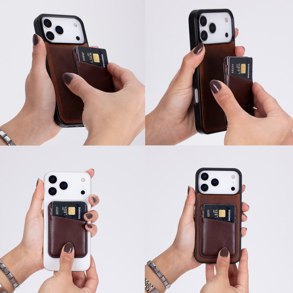 Maggy Fit CC Genuine Leather Magnetic Card Holder