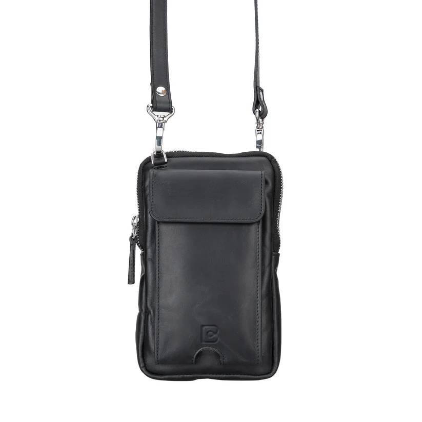 Nino Genuine Leather Crossbody Bag