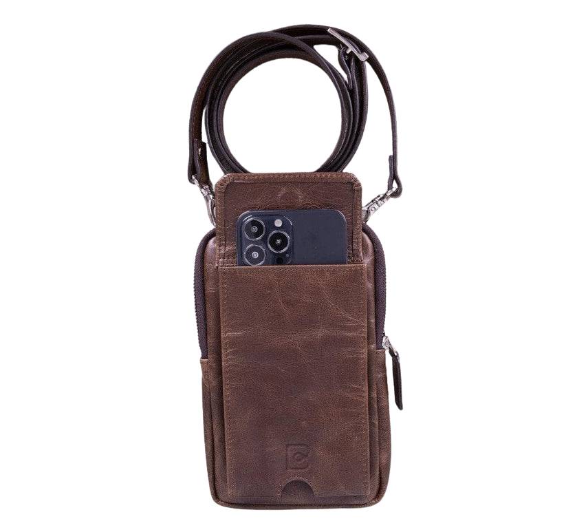 Nino Genuine Leather Crossbody Bag