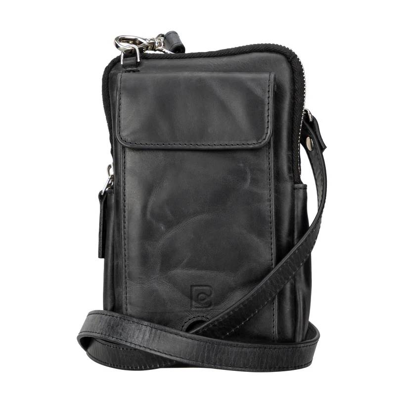 Nino Genuine Leather Crossbody Bag