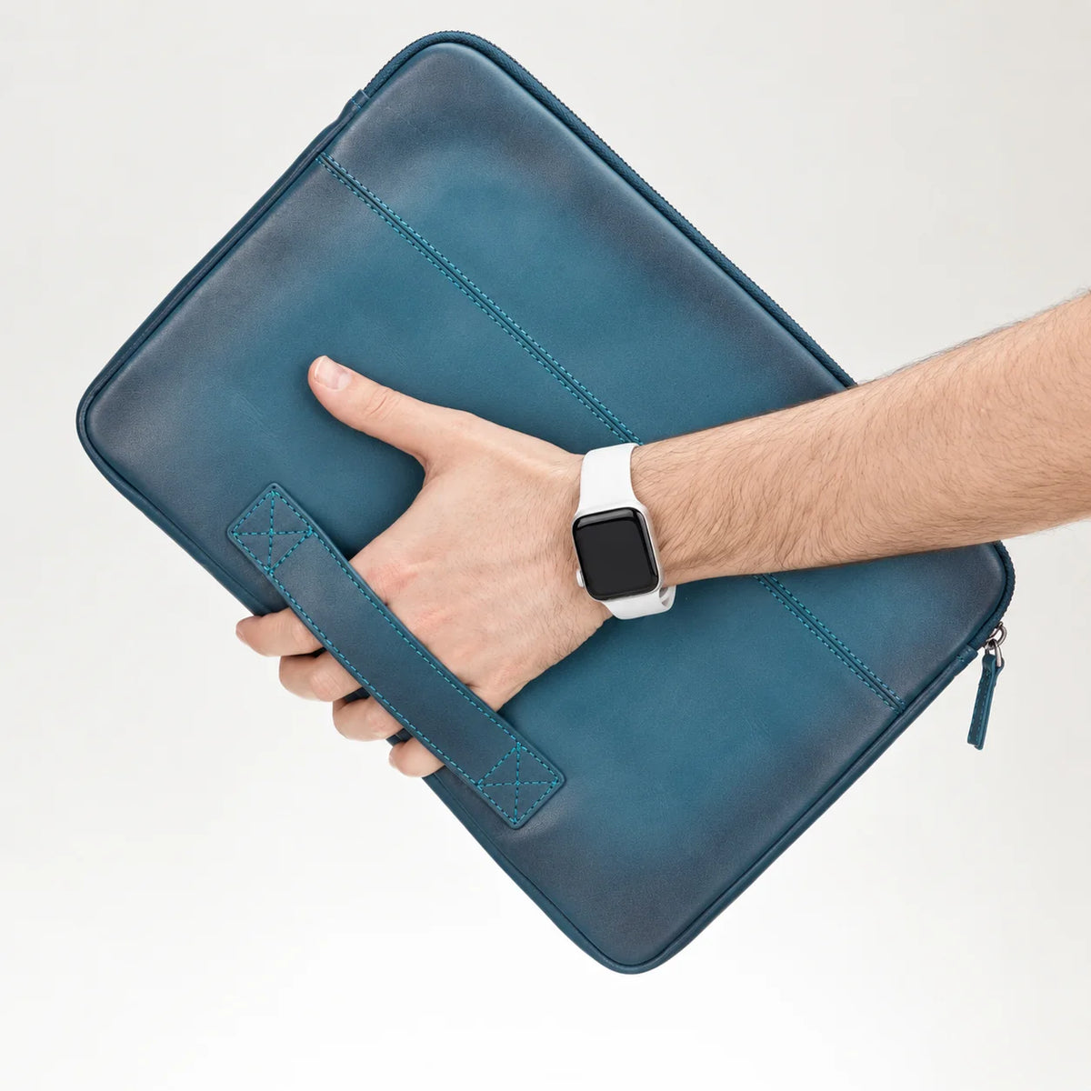 Awe Slim Genuine Leather Laptop / Tablet Bag