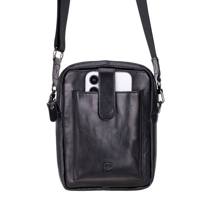 Pisa Genuine Leather Crossbody Bag