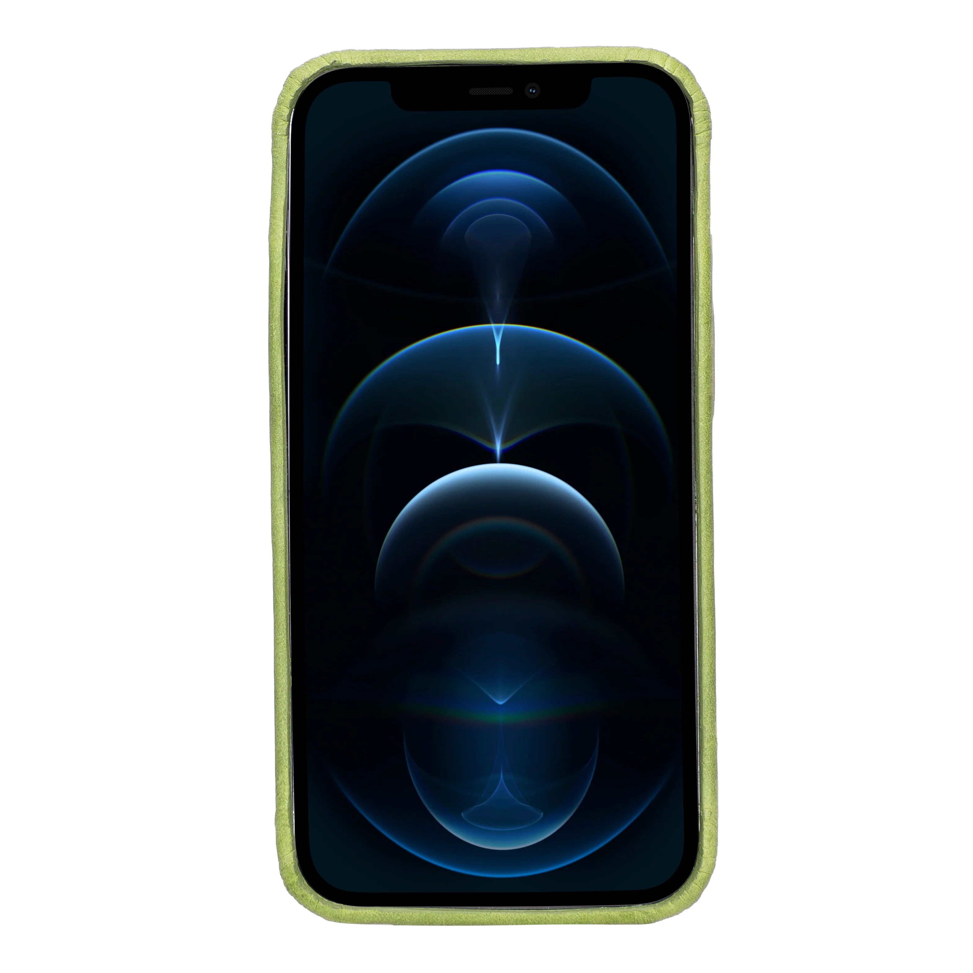 Rock Cover iPhone 13 Pro Genuine Leather Case with Card Holder