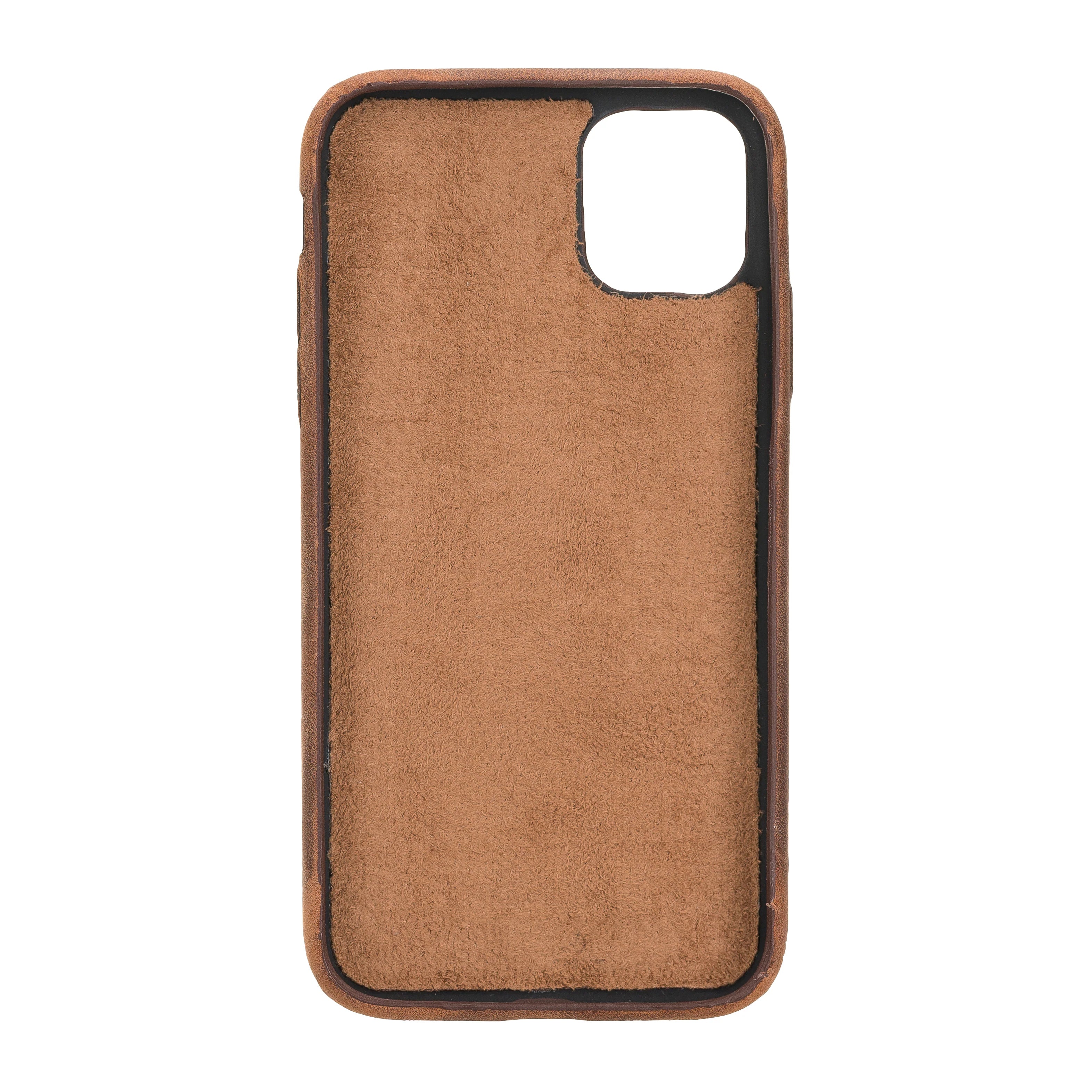 Rock Cover iPhone 11 Hakiki Deri Kılıf