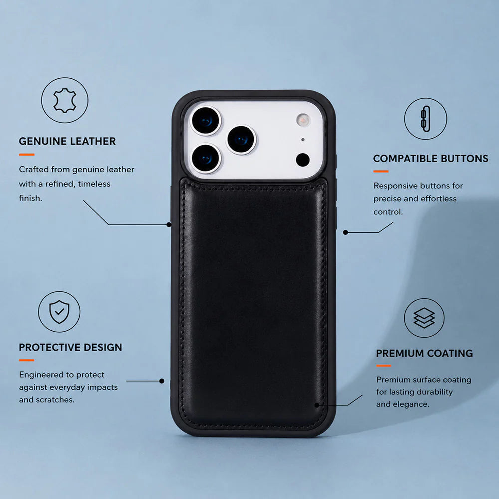 Flex Cover iPhone 18 Pro Max / 17 Pro Max Leather Case