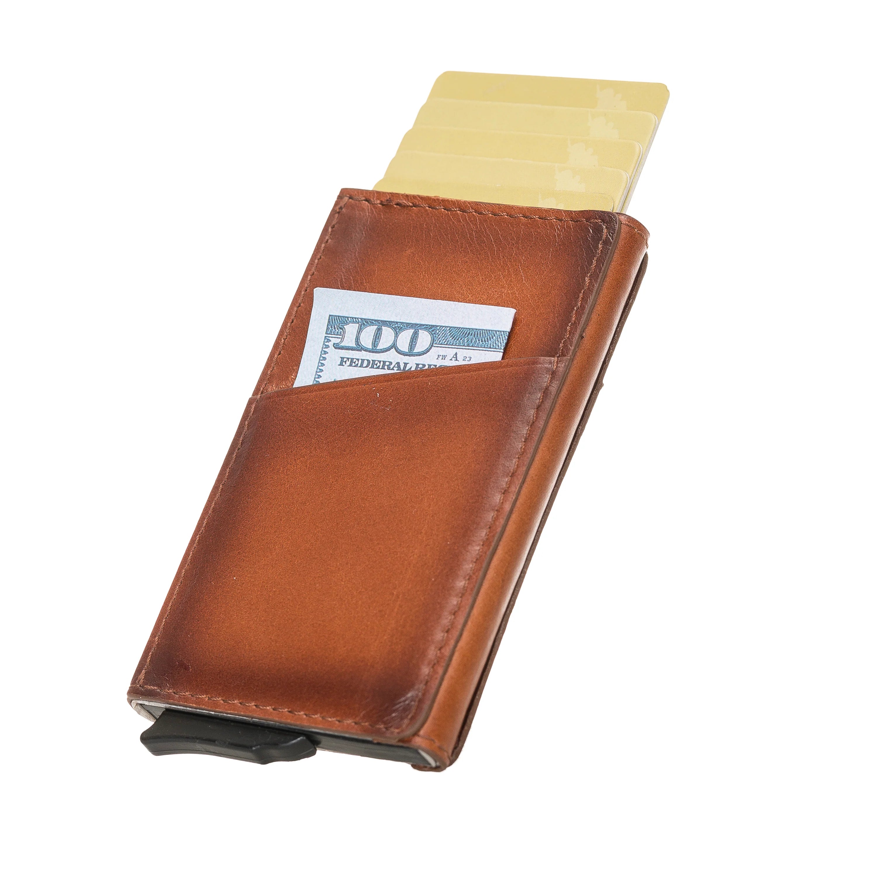 Torres Genuine Leather Pop-up Card Holder