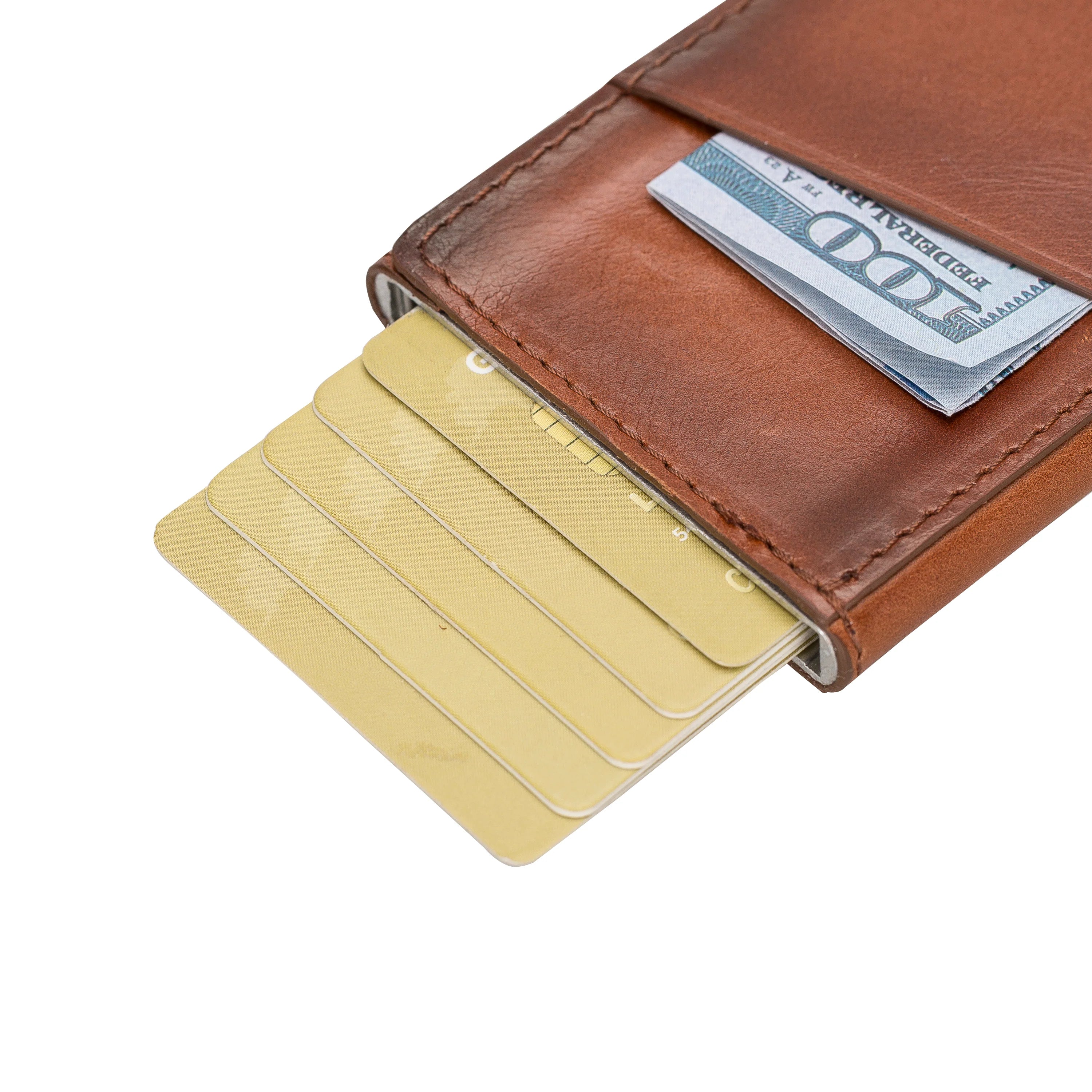 Torres Genuine Leather Pop-up Card Holder