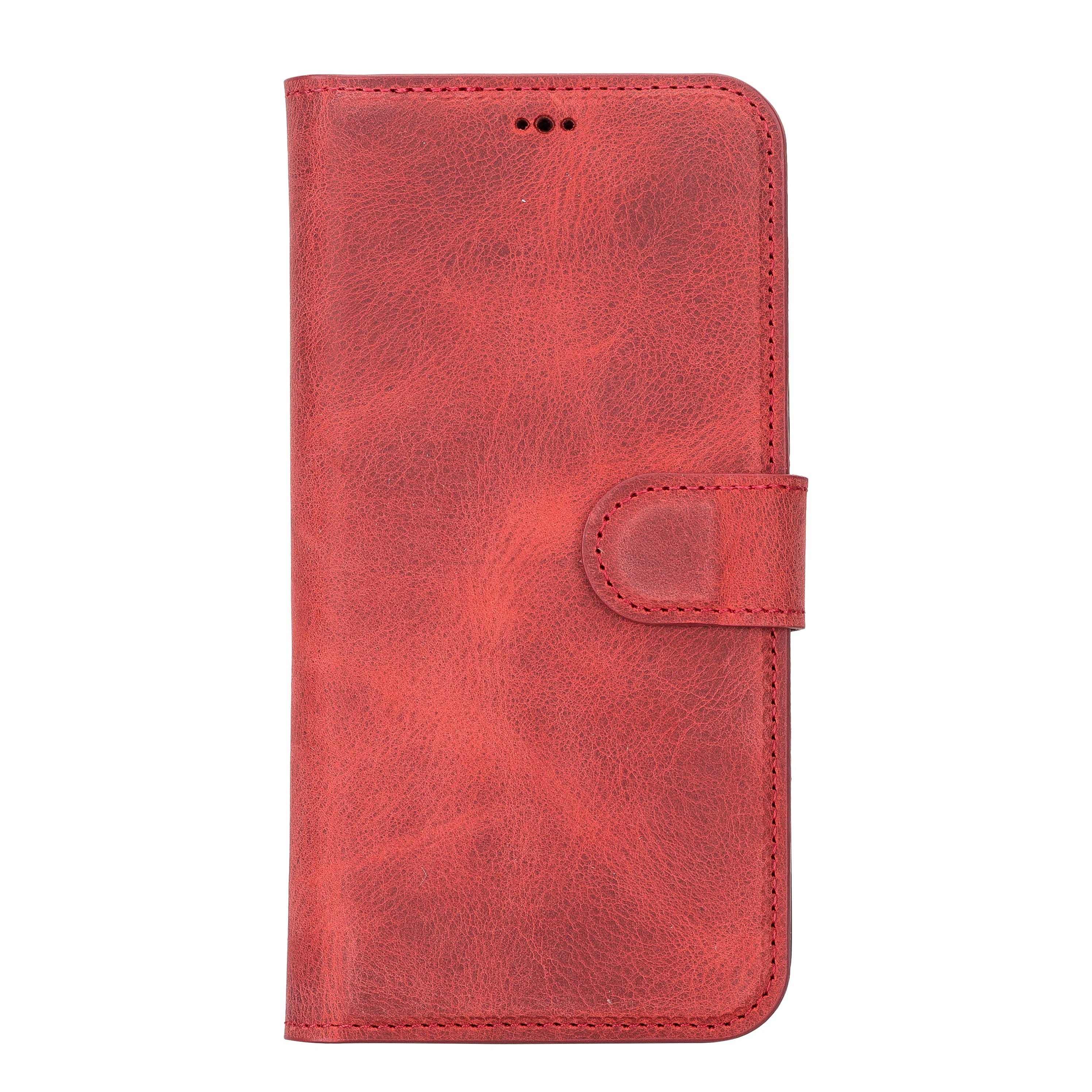 Liluri iPhone 14 Pro Max Detachable Genuine Leather Wallet Case