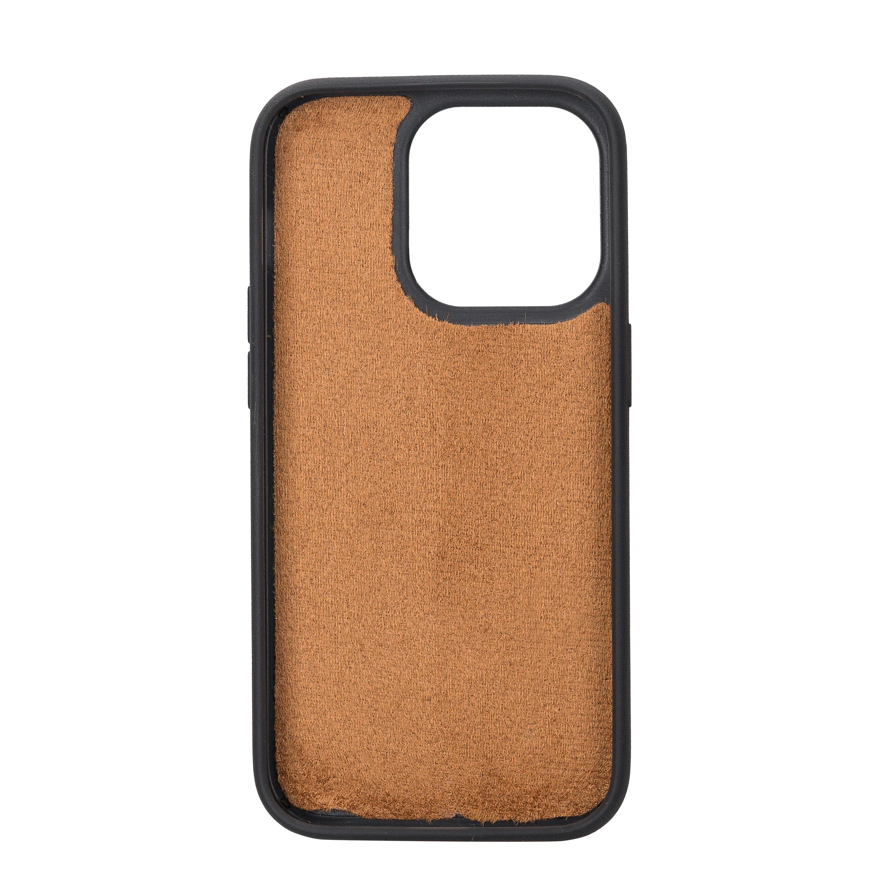 Santa iPhone 14 Pro Genuine Leather Detachable Wallet Case