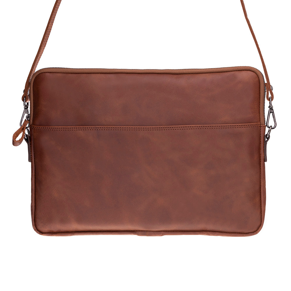 Leeds Slim Genuine Leather Laptop / Tablet Sleeve