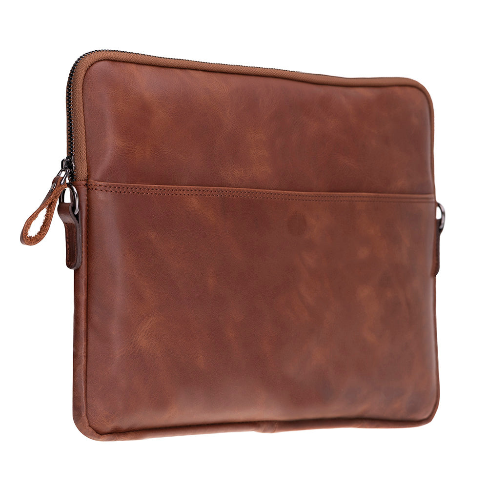 Leeds Slim Genuine Leather Laptop / Tablet Sleeve