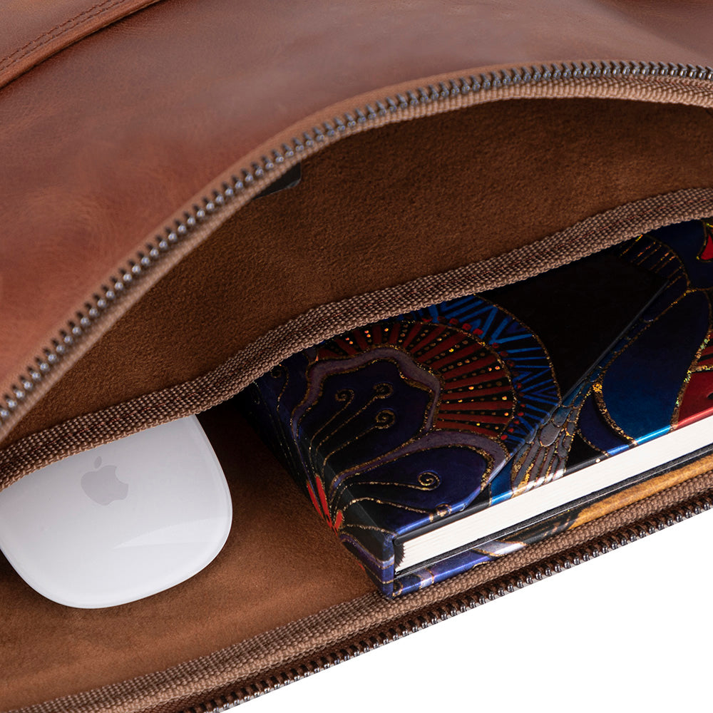 Leeds Slim Genuine Leather Laptop / Tablet Sleeve