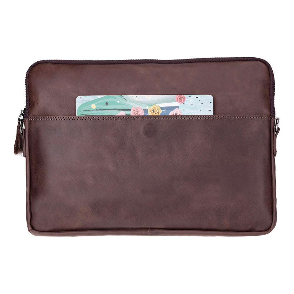 Leeds Slim Genuine Leather Laptop / Tablet Sleeve