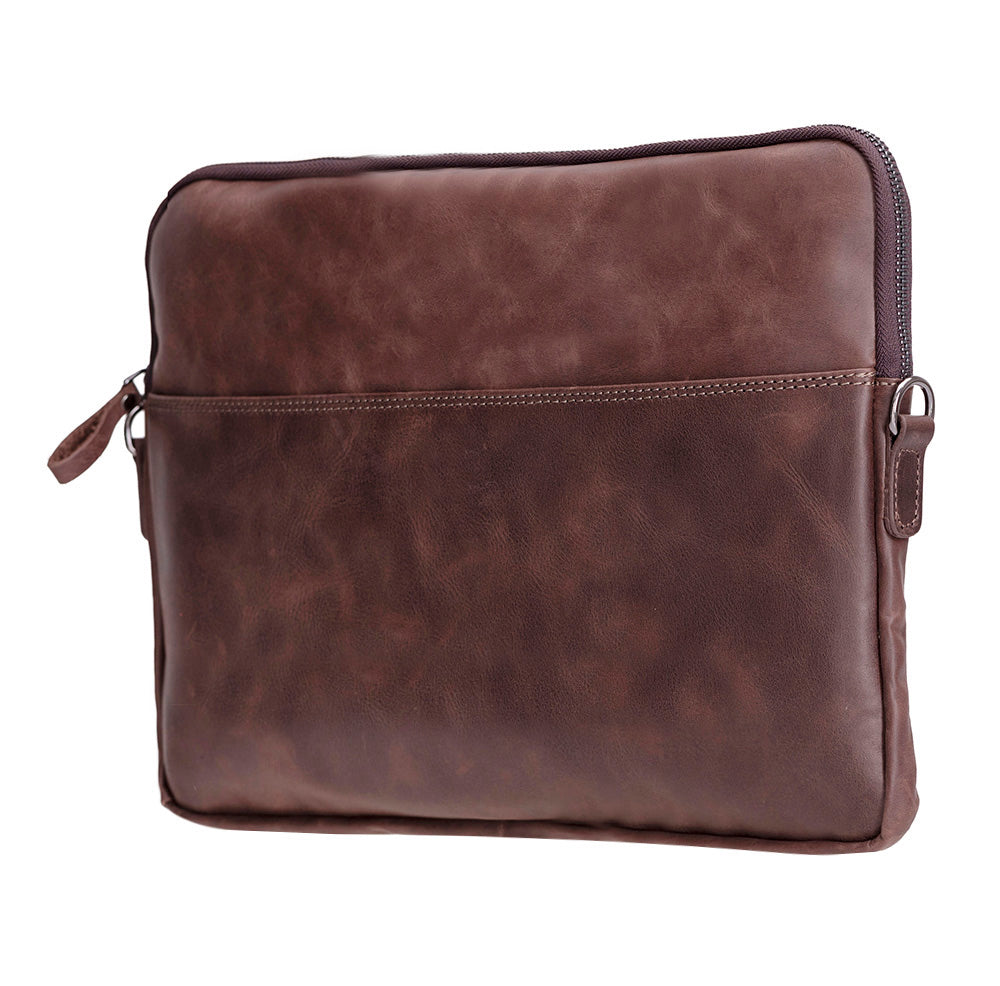 Leeds Slim Genuine Leather Laptop / Tablet Sleeve
