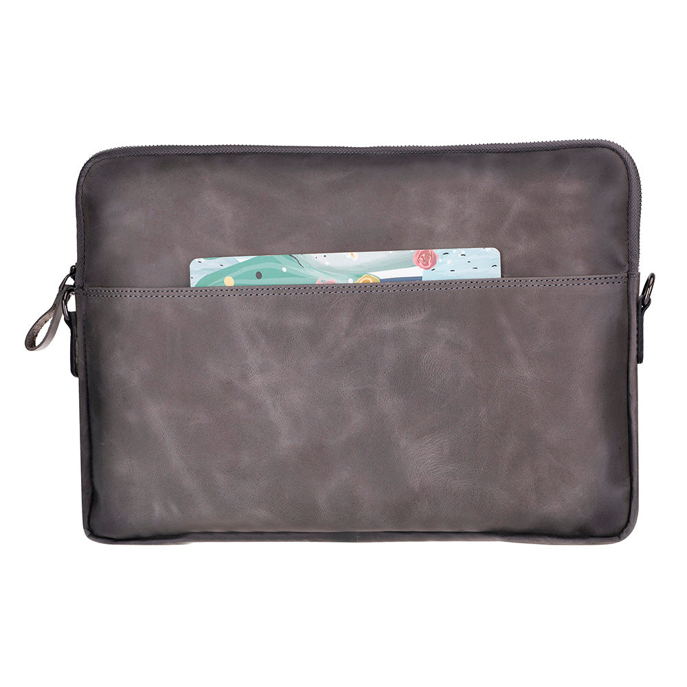 Leeds Slim Genuine Leather Laptop / Tablet Sleeve