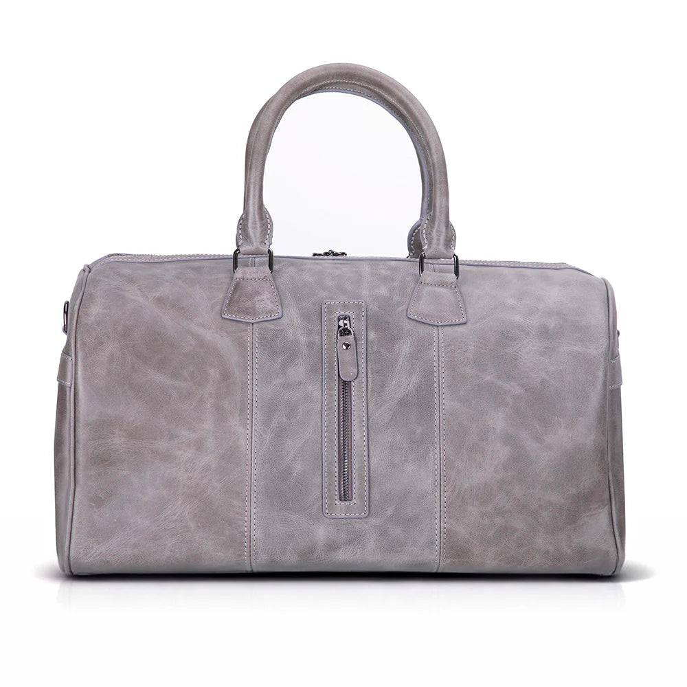Dolly Genuine Leather Weekend Duffle Bag