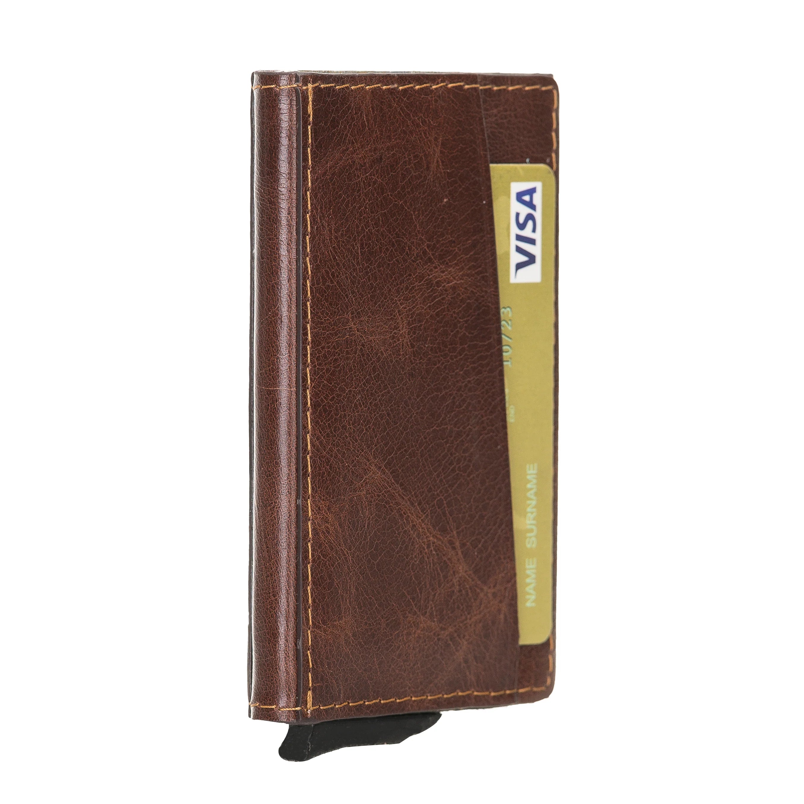 Torres Genuine Leather Pop-up Card Holder