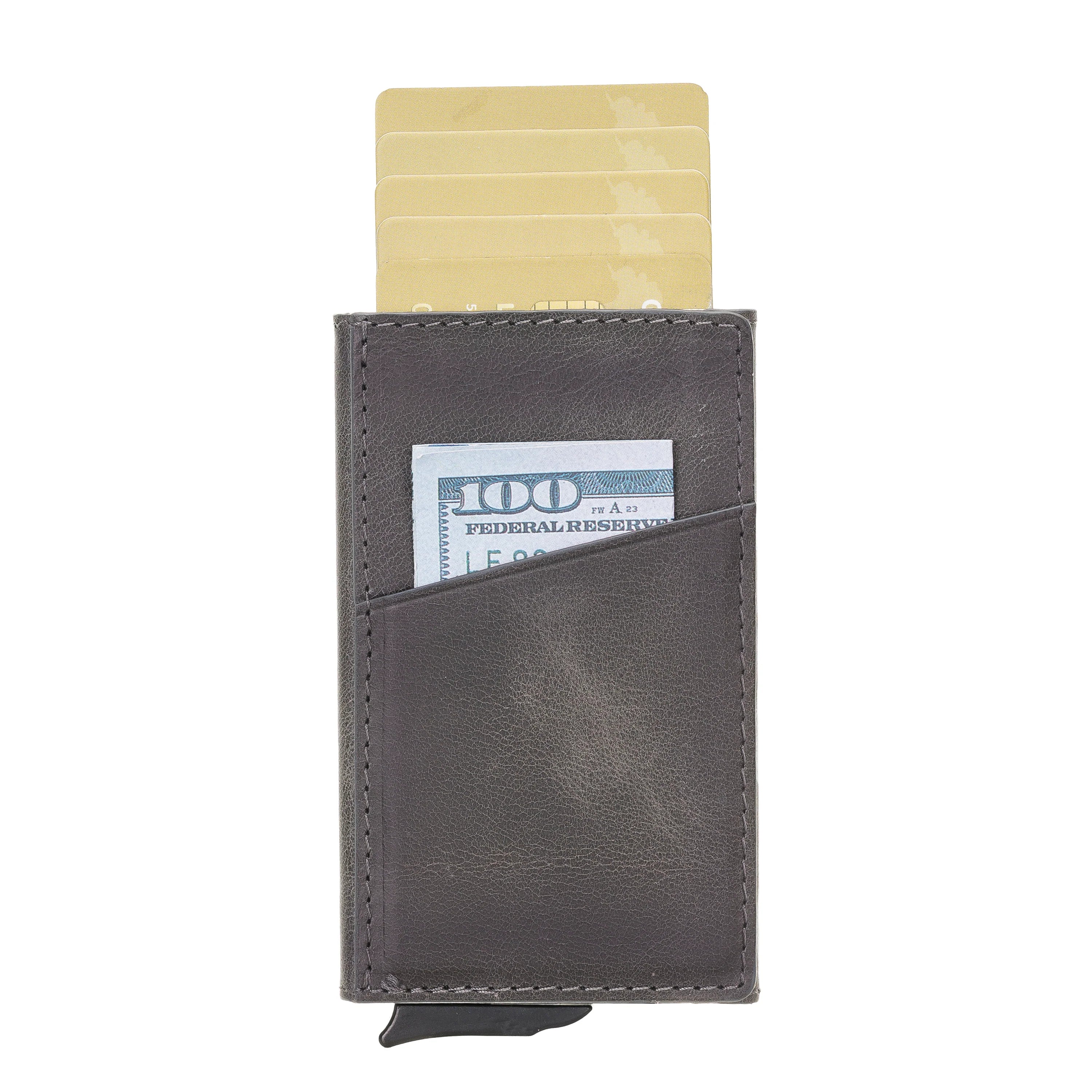 Torres Genuine Leather Pop-up Card Holder