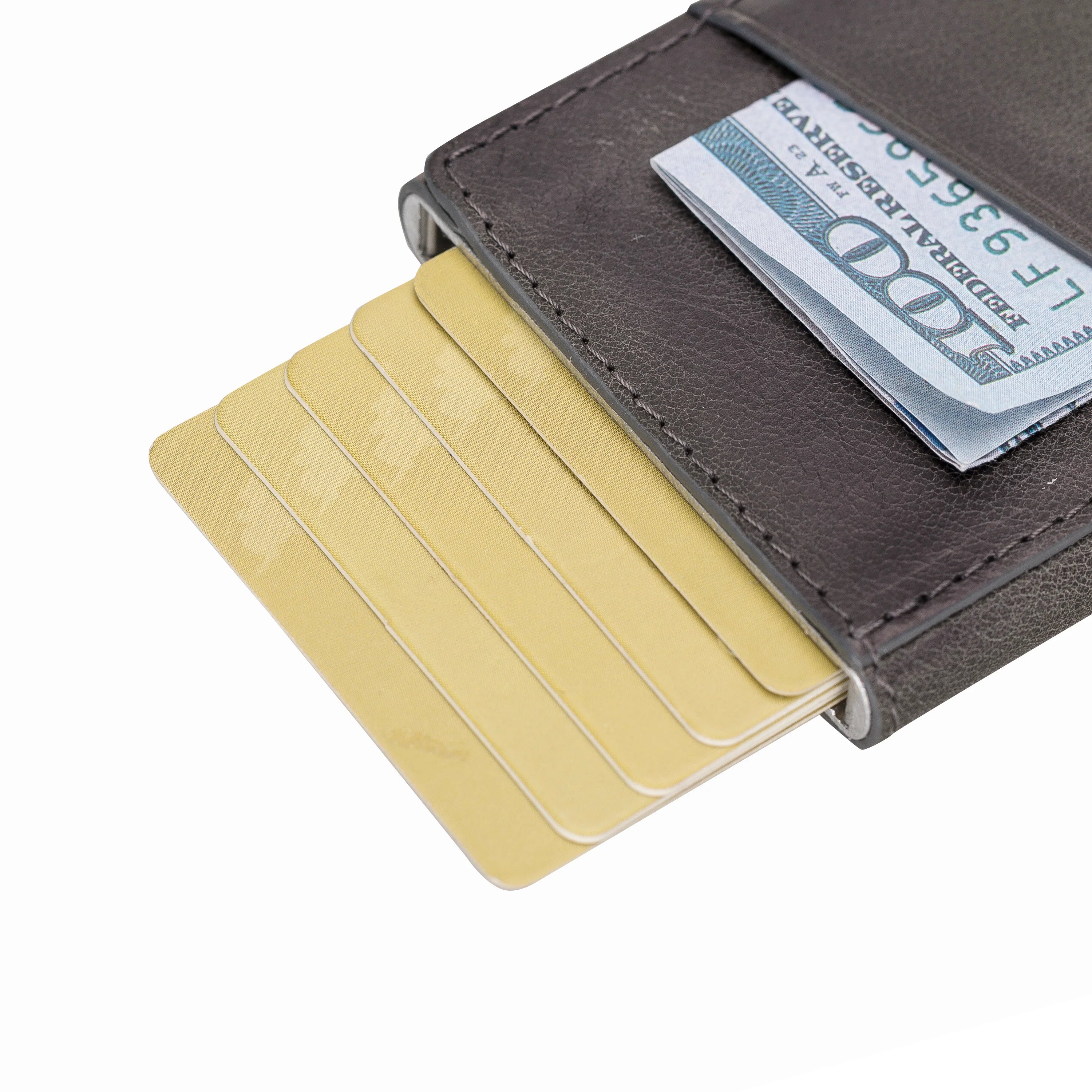 Torres Genuine Leather Pop-up Card Holder