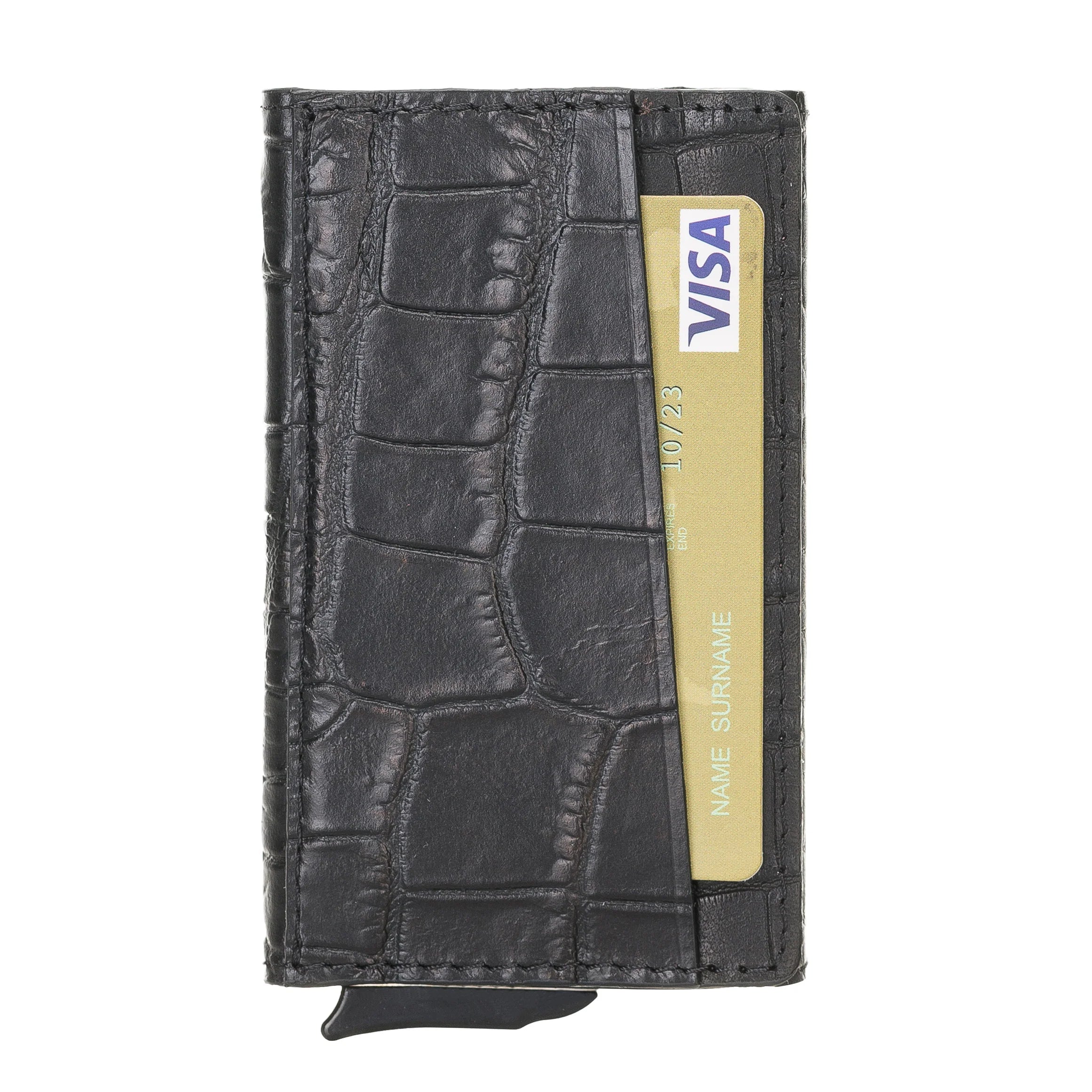Torres Genuine Leather Pop-up Card Holder