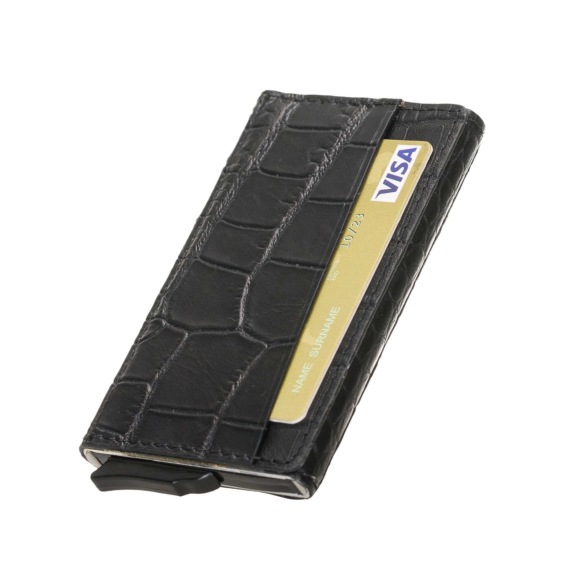 Torres Genuine Leather Pop-up Card Holder