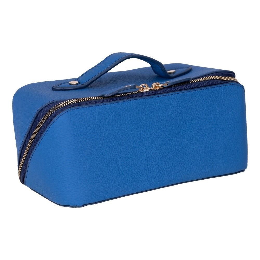 Ella Genuine Leather Makeup Bag