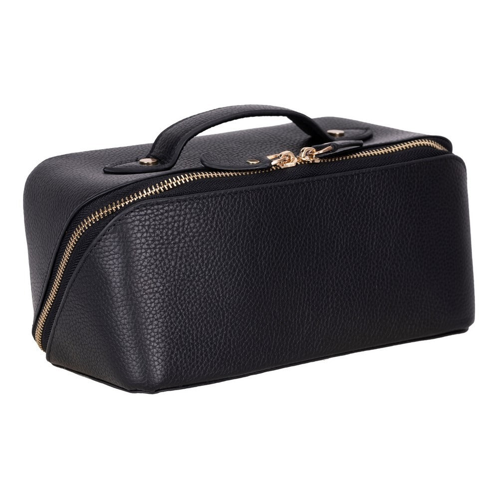 Ella Genuine Leather Makeup Bag