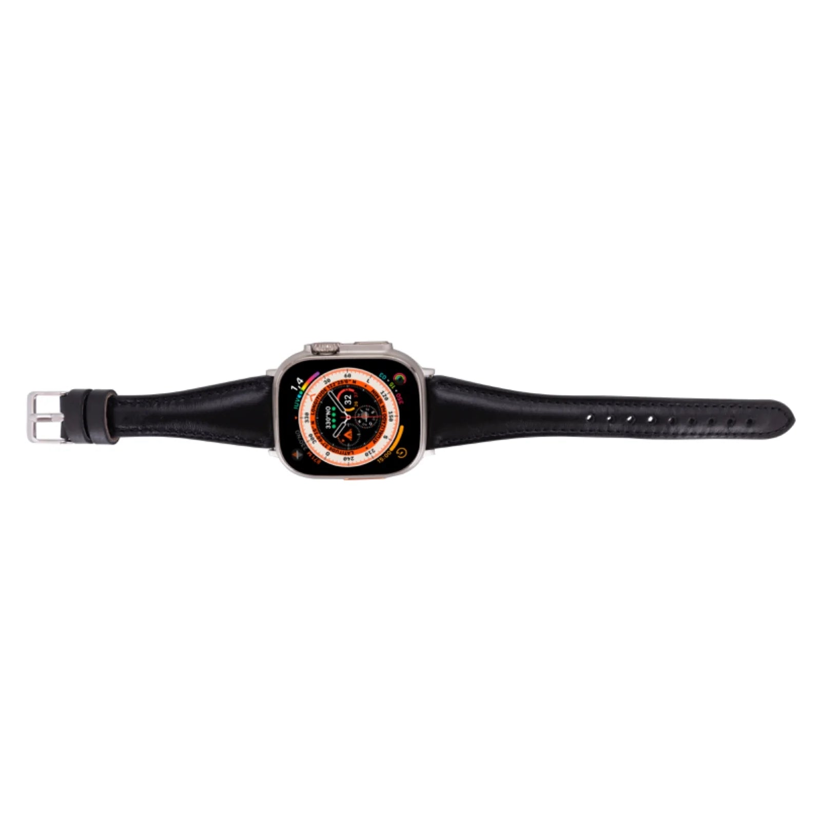 Slim Genuine Leather Apple Watch Band