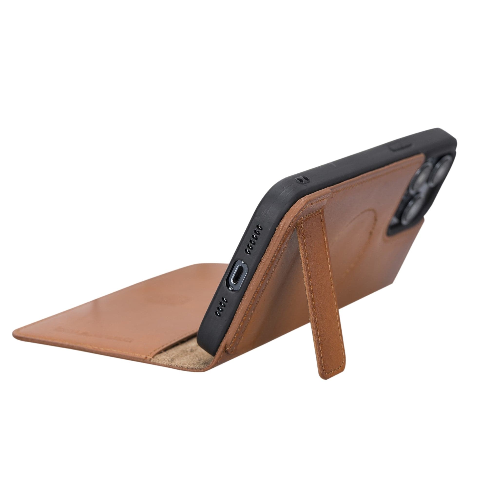 Brooks iPhone 14 Leather Wallet Case