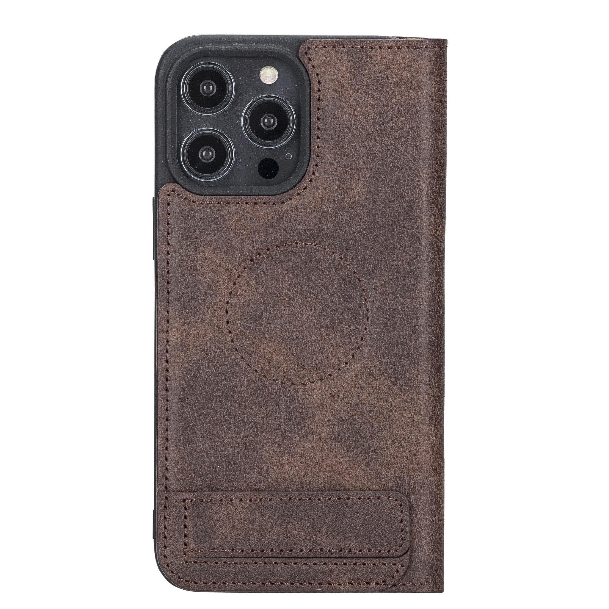 Brooks iPhone 14 Leather Wallet Case