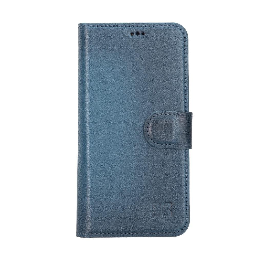 Magic iPhone 14 Detachable Genuine Colorful Leather Wallet Case