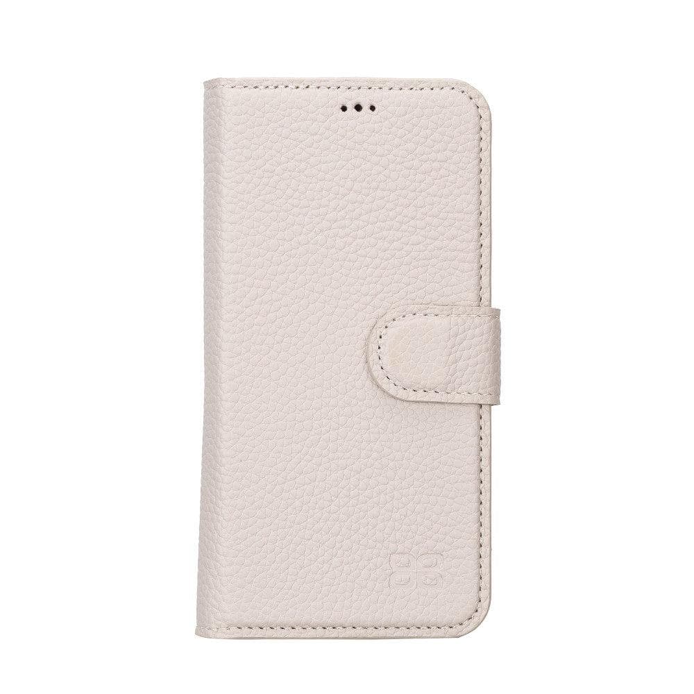 Magic iPhone 14 Detachable Genuine Colorful Leather Wallet Case