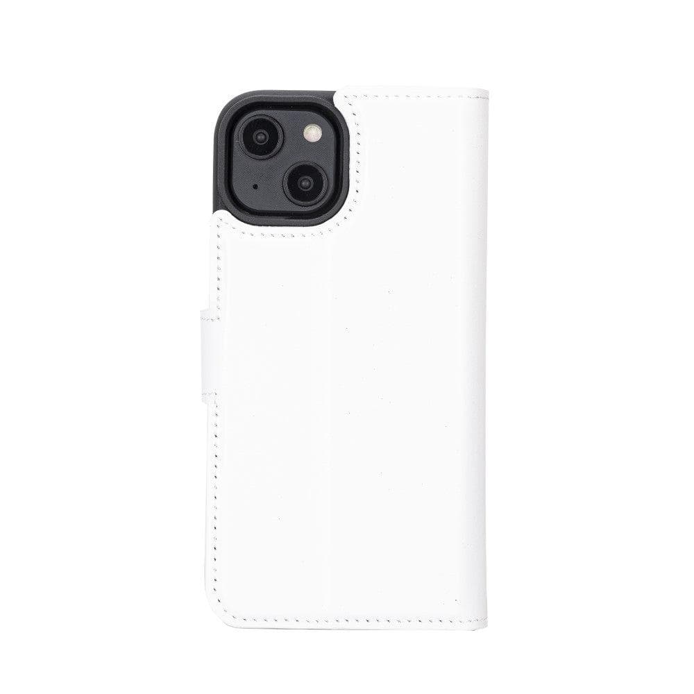 Magic iPhone 14 Plus Detachable Genuine Colorful Leather Wallet Case