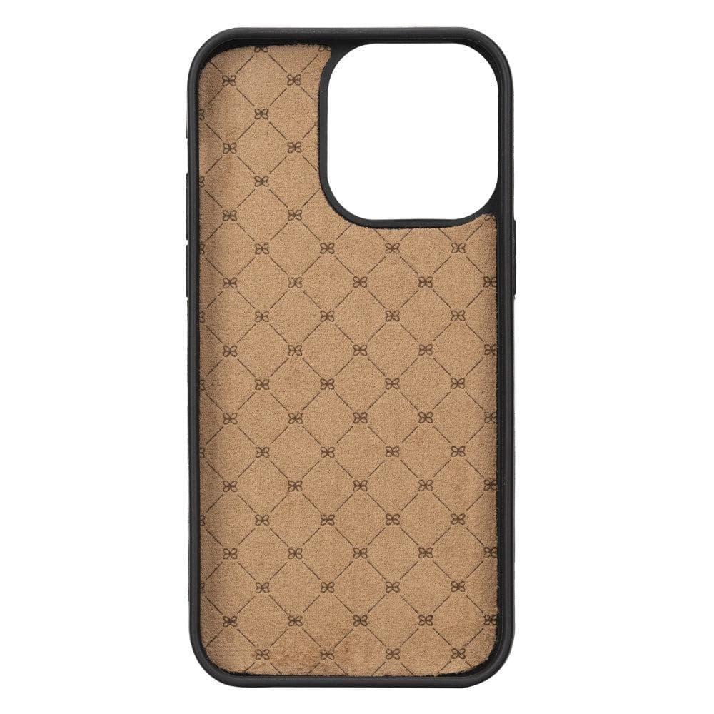 Magic iPhone 14 Pro Max Detachable Genuine Darker Color Leather Wallet Case