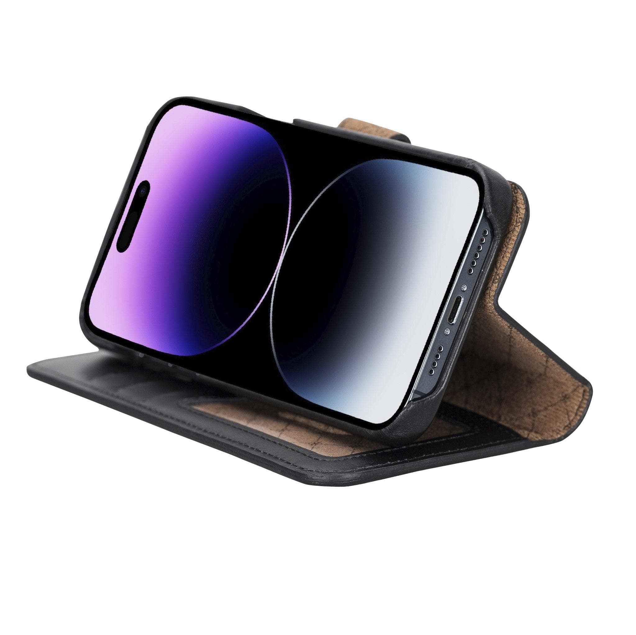 F360 Magic Leather iPhone 14 Plus Detachable Wallet Case