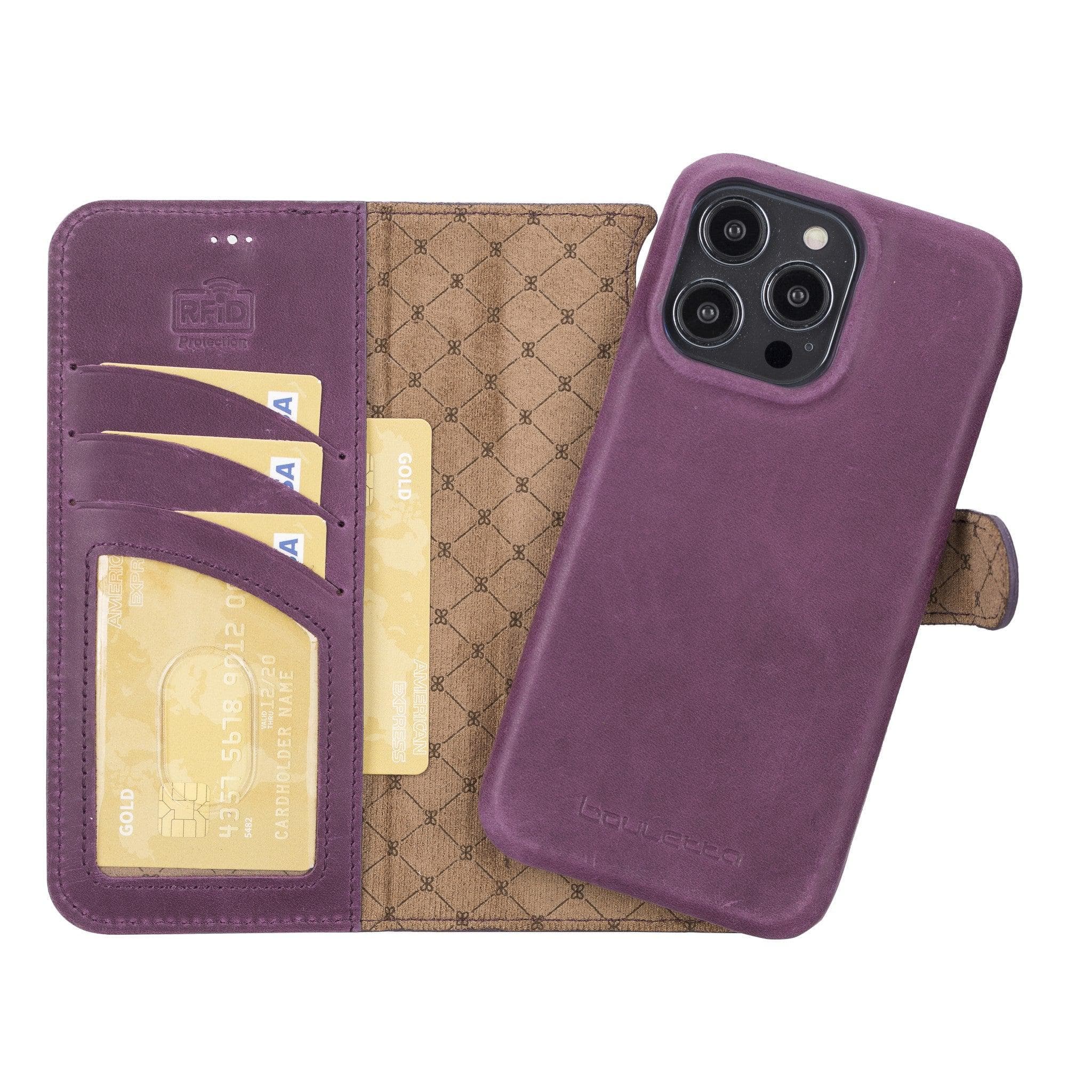 F360 Magic Leather iPhone 14 Plus Detachable Wallet Case