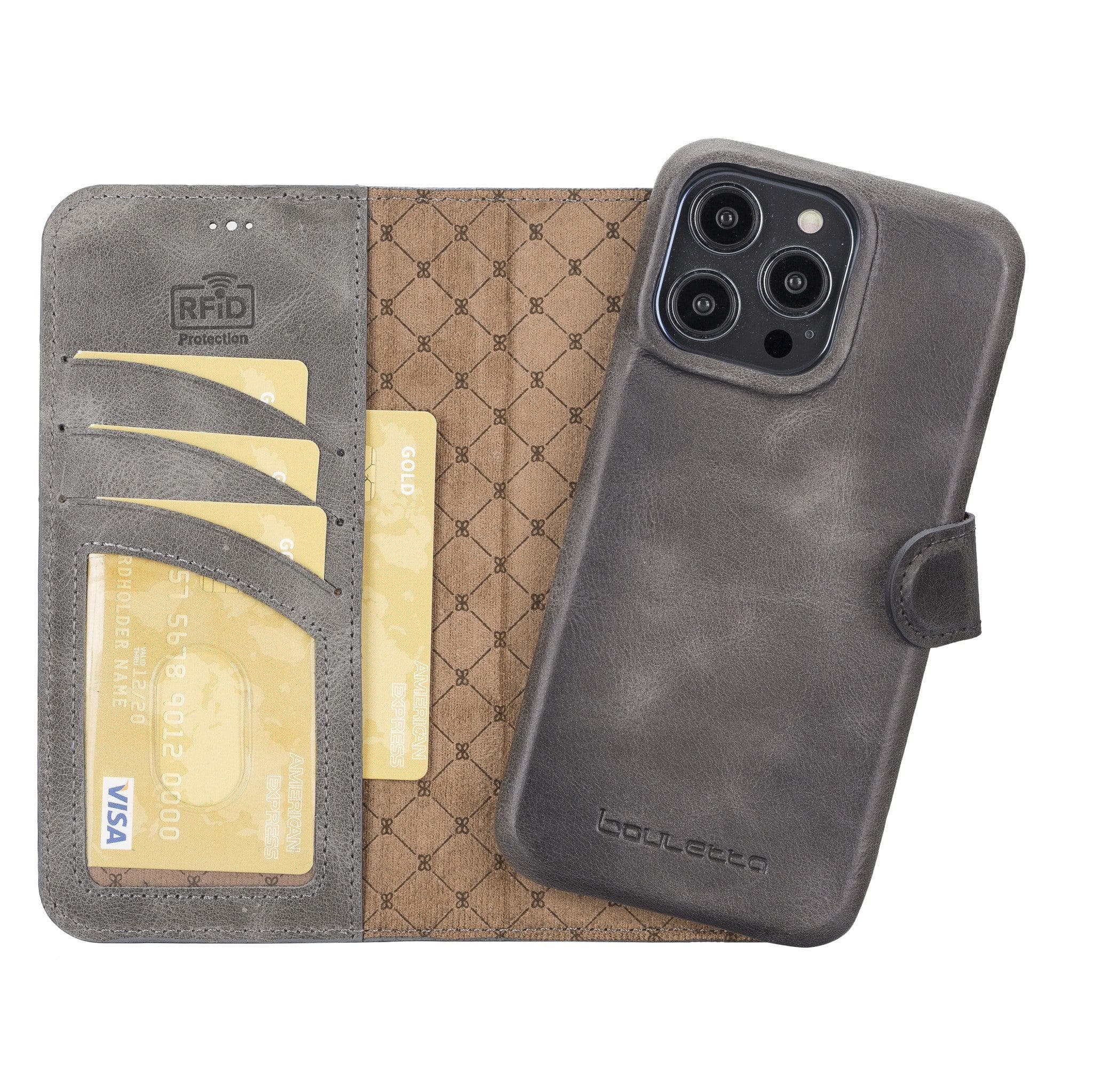 F360 Magic Leather iPhone 14 Plus Detachable Wallet Case