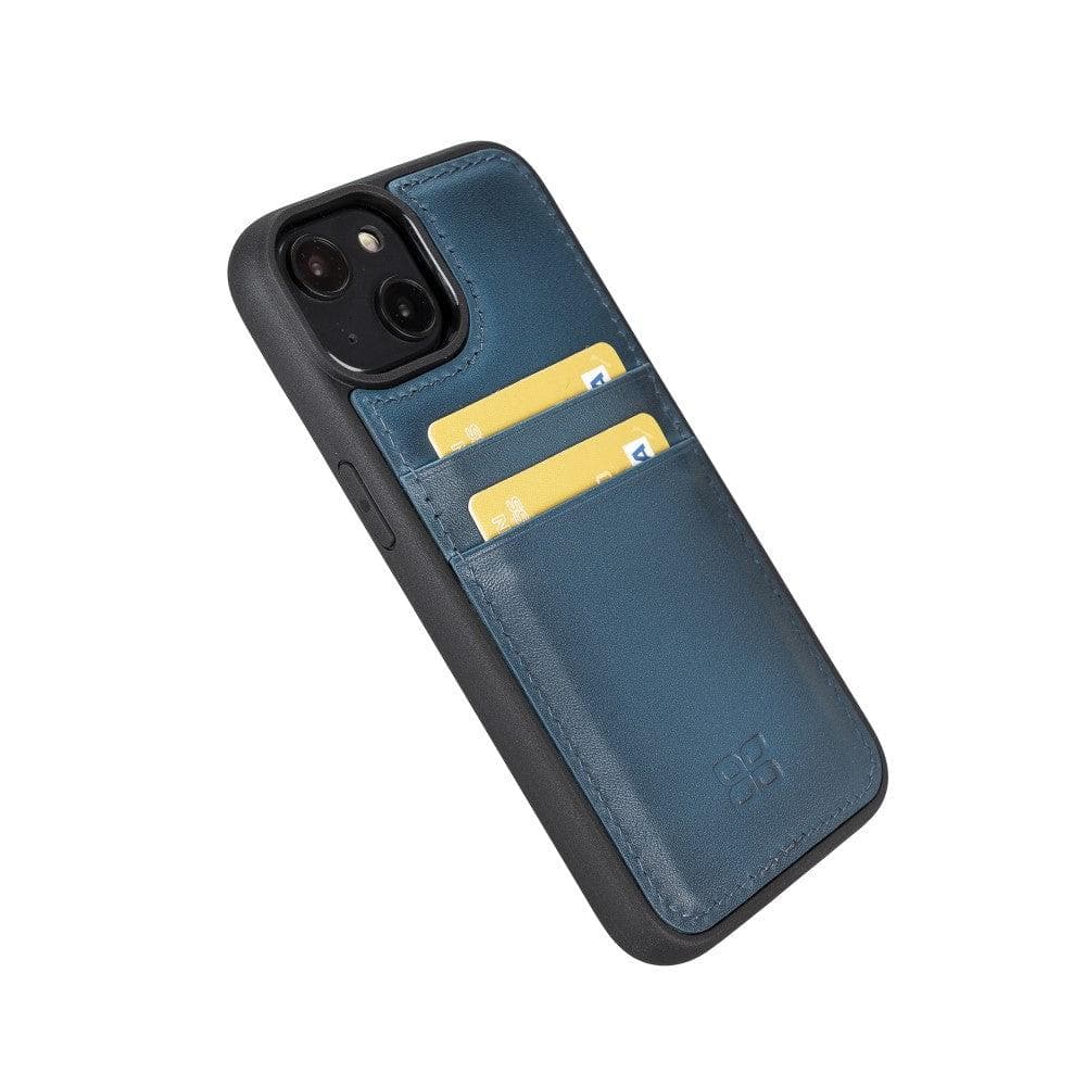 Flex Cover Leather iPhone 14 Pro Case with Card Holder