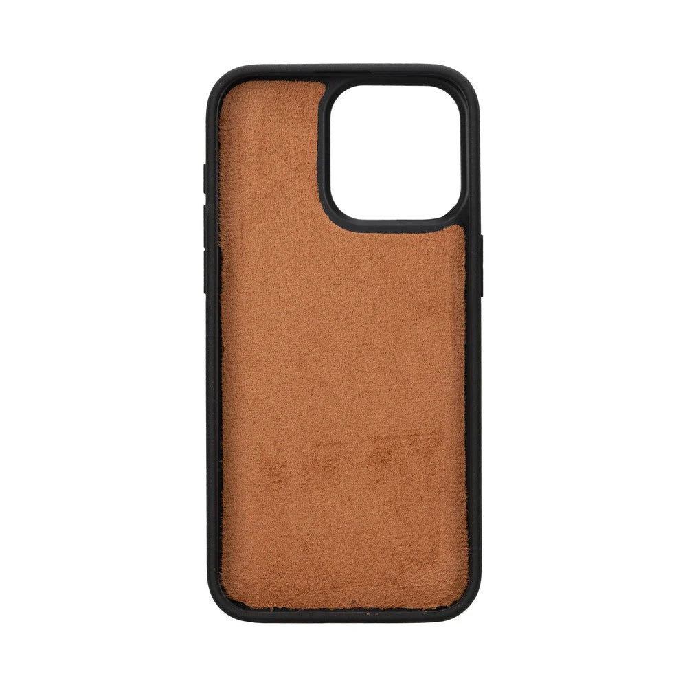 Santa iPhone 15 Pro Max Hakiki Deri Çıkarılabilir Cüzdan Kılıf