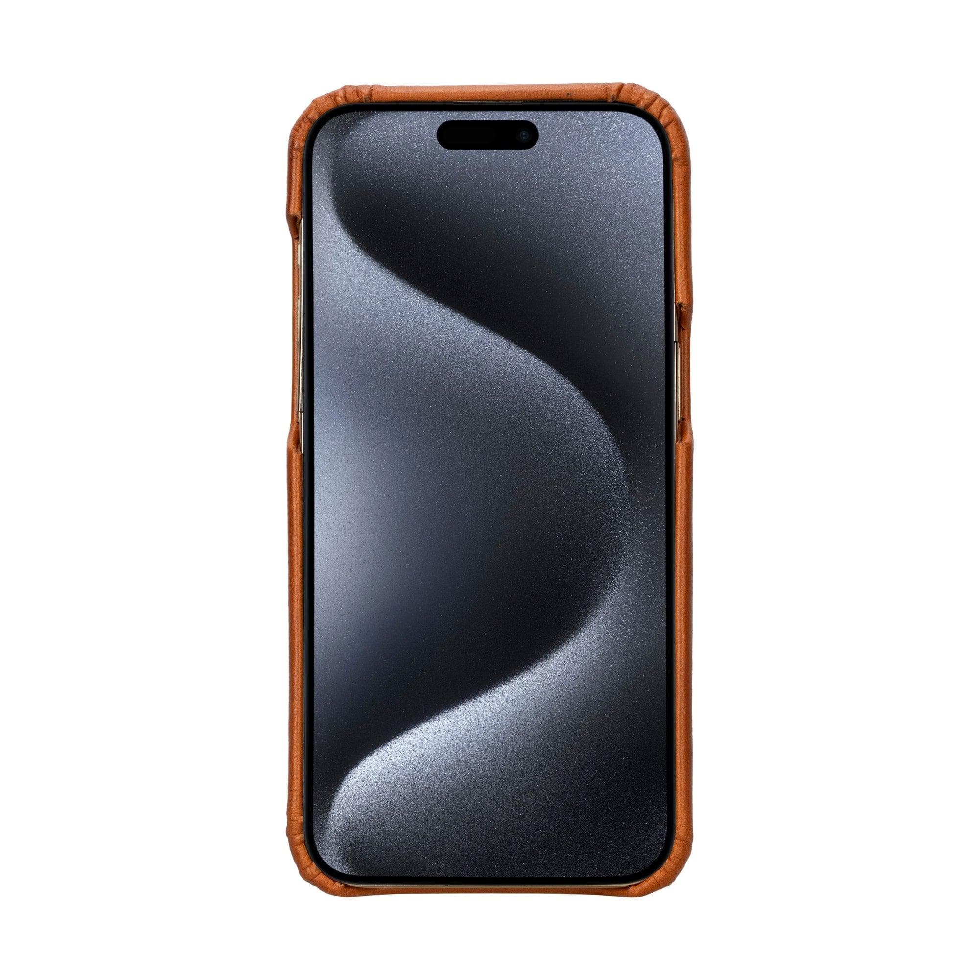F360 Genuine Leather iPhone 15 Case