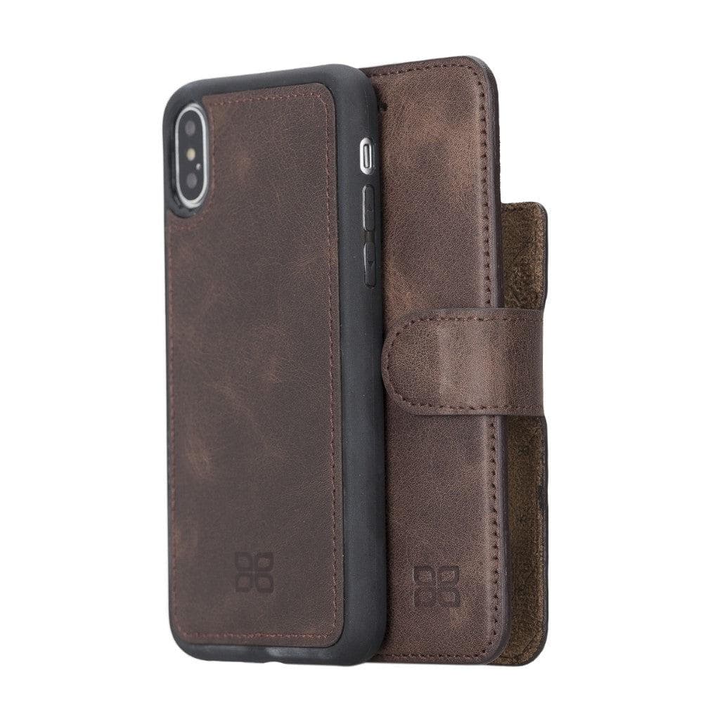 Magic iPhone XS Max Detachable Leather Wallet Case