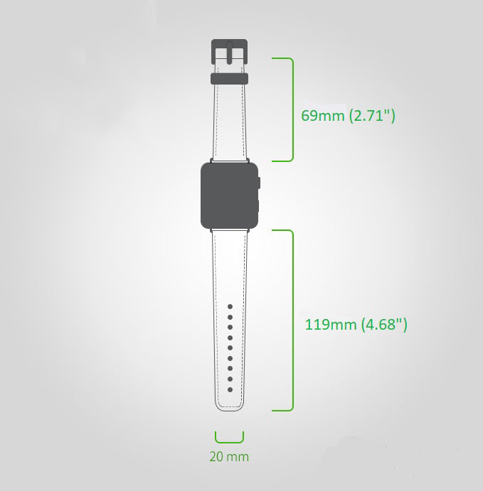 Classic Genuine Leather Apple Watch Band