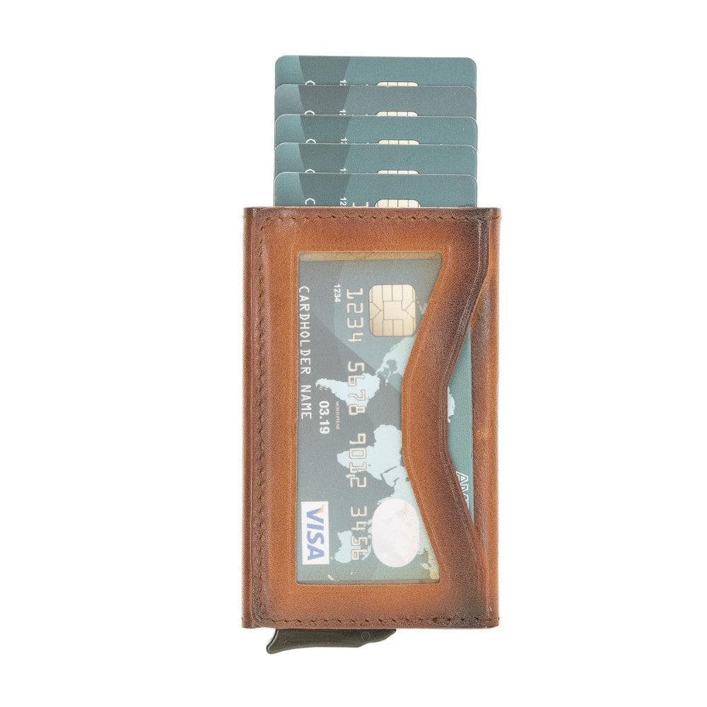 Austin Leather Card Holder with RFID