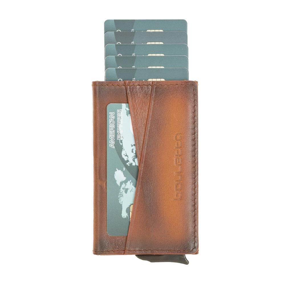 Austin Leather Card Holder with RFID