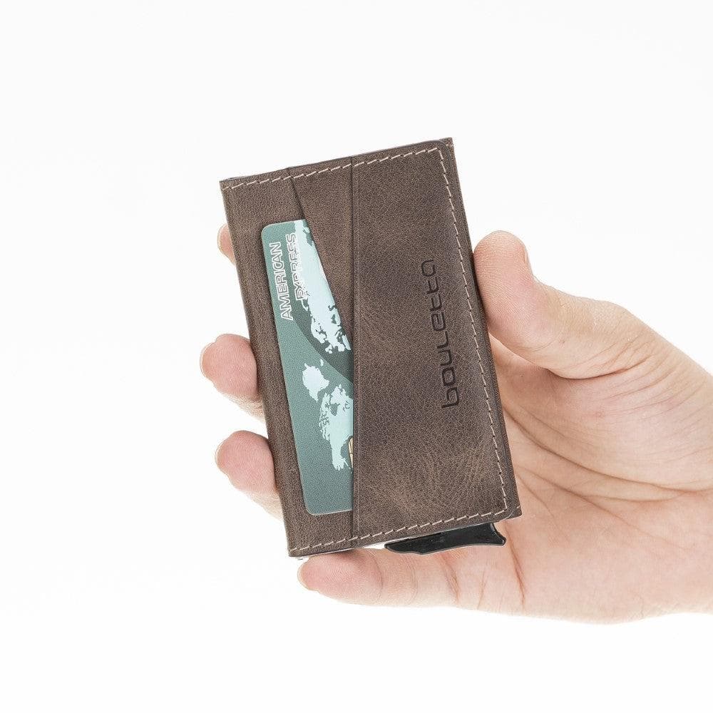 Austin Leather Card Holder with RFID
