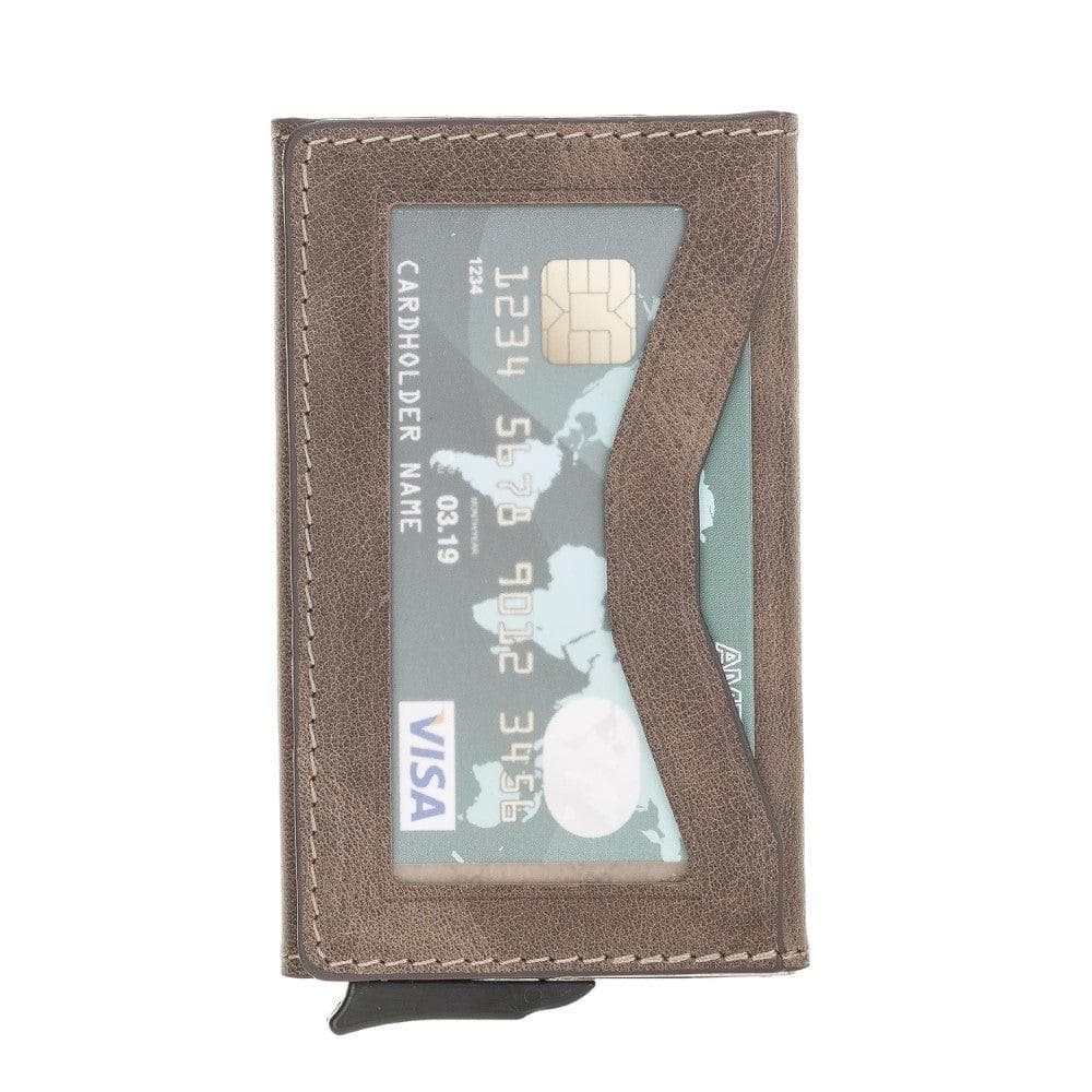 Austin Leather Card Holder with RFID