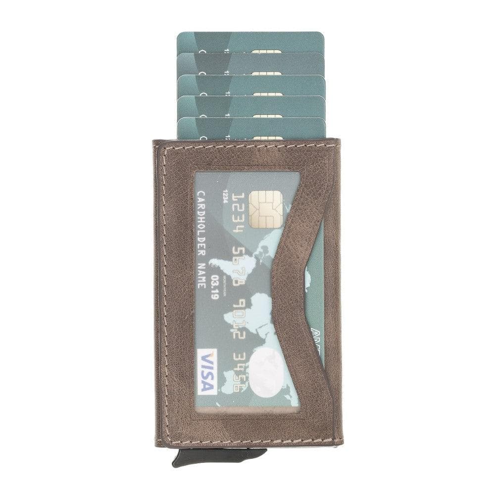 Austin Leather Card Holder with RFID