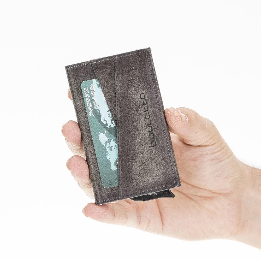 Austin Leather Card Holder with RFID